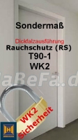 T90-1 H16 WK2 Rauchschutztür im Sondermaß, Dickfalz