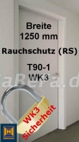 T90-1 H16 WK3 Rauchschutztür, B: 1250 mm, Höhe wählbar