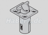 Schaltschloss für Standflügel, LINKS/RECHTS verwendbar (454949) für H3D-2, H3-2 u. RS55-2