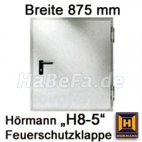 T30-1 H8-5 Feuerschutzklappe Brandschutzklappe B: 875 mm, Höhe wählbar