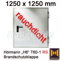 T60-1 H6 Rauchschutzklappe B: 1250 mm, H: 1250 mm