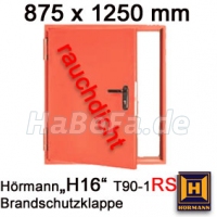 T90-1 H16 Rauchschutzklappe B: 875 mm H: 1250 mm