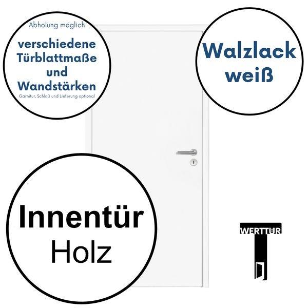 WERTTÜR Walzlack in Weiss in 15 Tagen