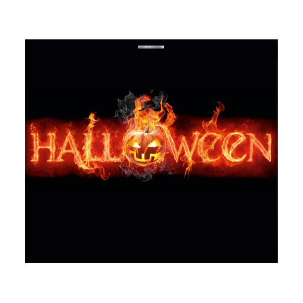 Garagentorplane "HELLOWEEN", für Einzelgaragen in verschiedenen