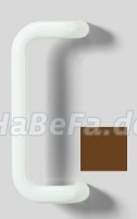 27-6 Kunststoffgriff eckig kaffeebraun