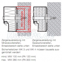 Blockzarge Maulweite 205mm bis 280mm