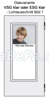 Glassorte ESG klar oder VSG klar für Lichtausschnitt Bild 7