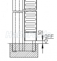 Ohne Türabschluß (untere Türdichtung)