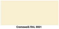 RAL 9001 Cremeweiß