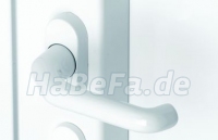 Standard Innendrücker aus Aluminium, Farbe weiß