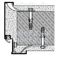Umfassungszarge bis MW 145