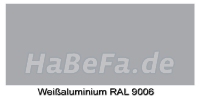 Weißaluminium RAL 9006