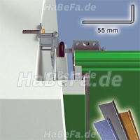 Zargenverkleidung 1 Paar Sandgrain Color 55x19,5mm