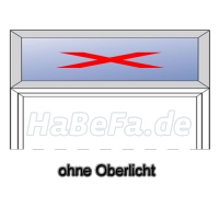 ohne Oberlicht